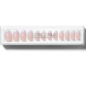OPALESCENT FRENCH ALMOND -  Reusable Pop-On Manicures® - NEW